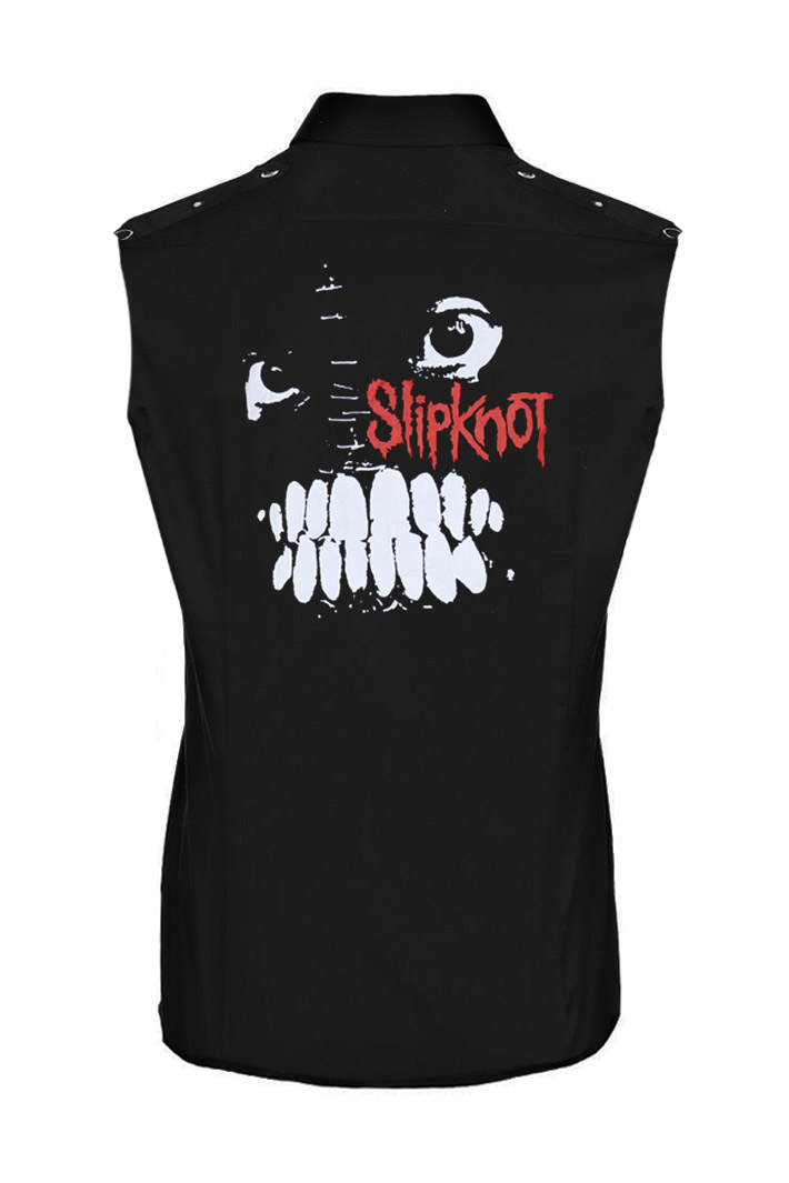 Рубашка Slipknot без рукавов - фото 2 - rockbunker.ru