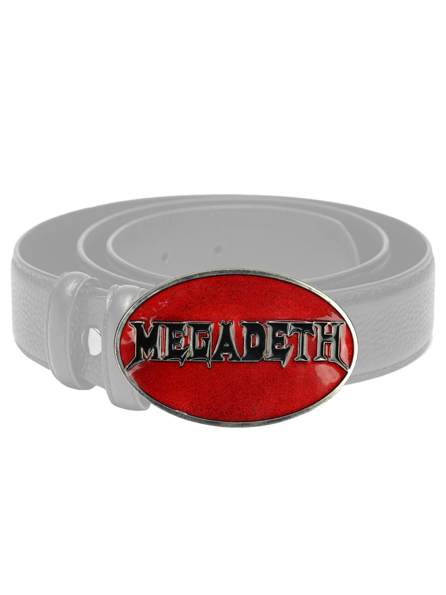 Пряжка Megadeth - фото 1 - rockbunker.ru