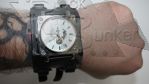 Часы наручные Череп на двух ремешках - фото 2 - rockbunker.ru