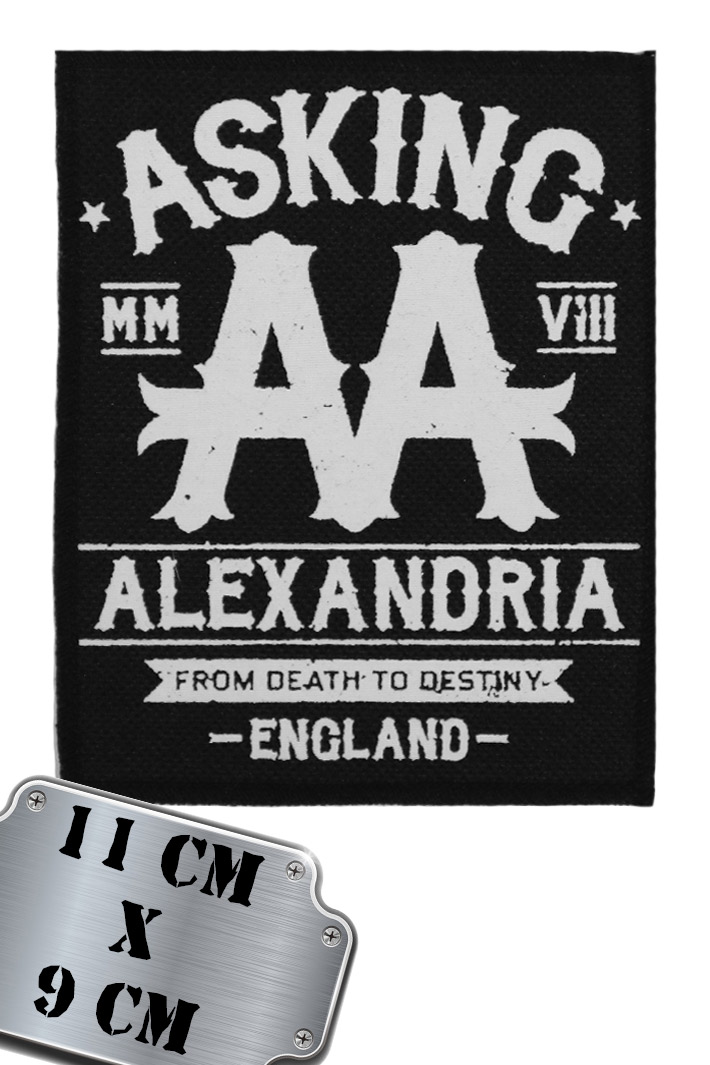 Нашивка Asking Alexandria - фото 1 - rockbunker.ru