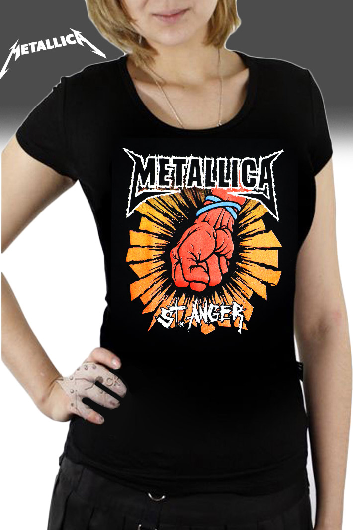 Футболка Rock Merch женская Metallica - фото 1 - rockbunker.ru