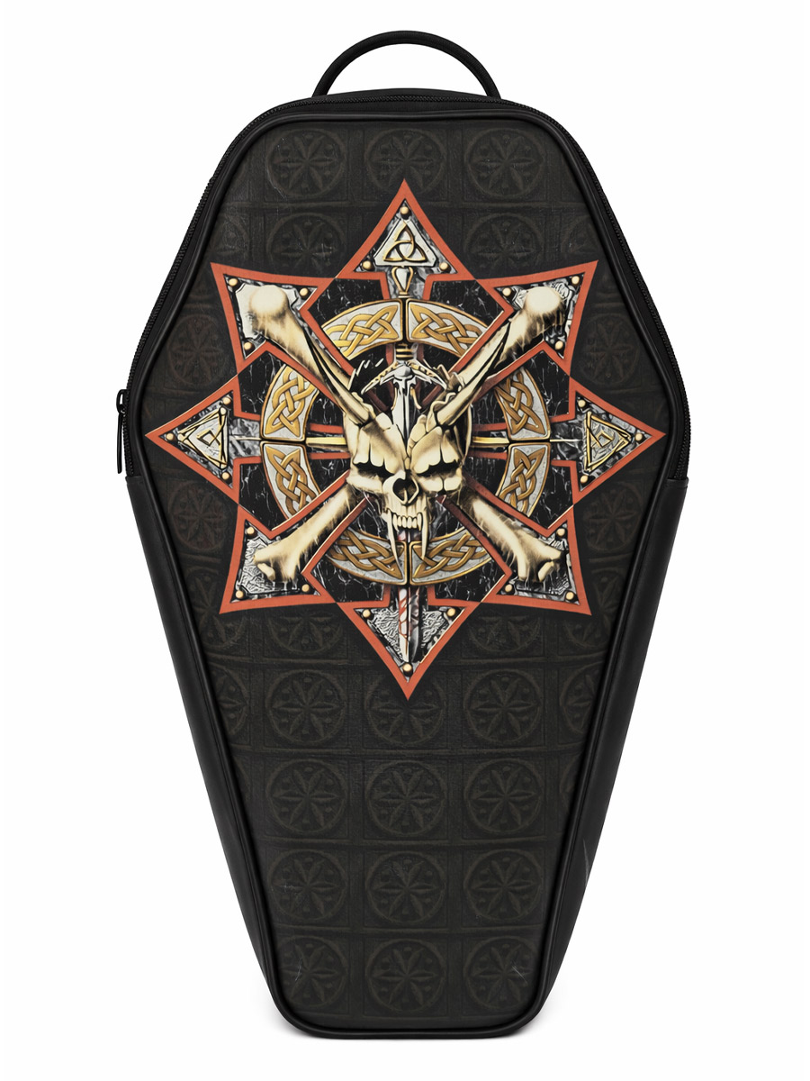Рюкзак-Гроб Череп - фото 1 - rockbunker.ru