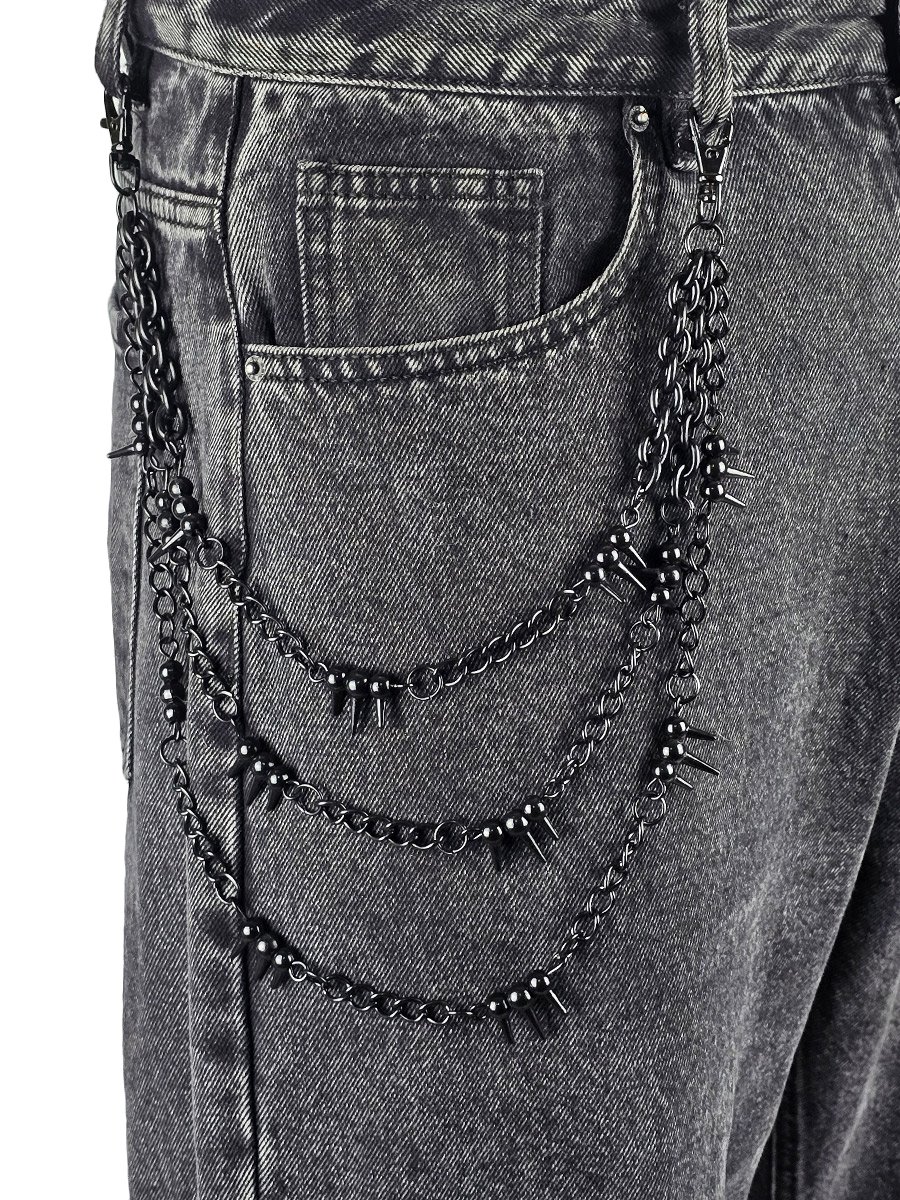 Цепь декоративная тройная  - фото 1 - rockbunker.ru