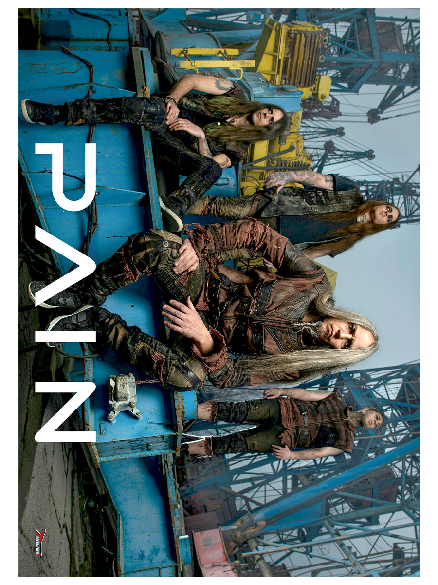 Плакат самоклеющийся на стену Pain - фото 1 - rockbunker.ru