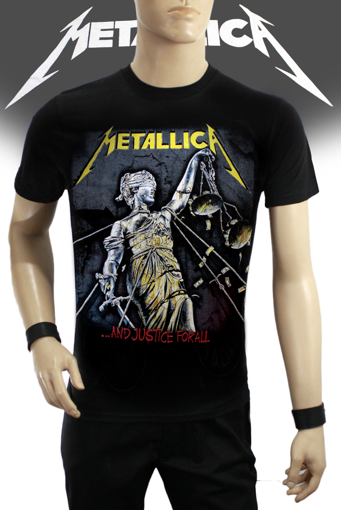 Футболка Metallica And Justice for All - фото 1 - rockbunker.ru