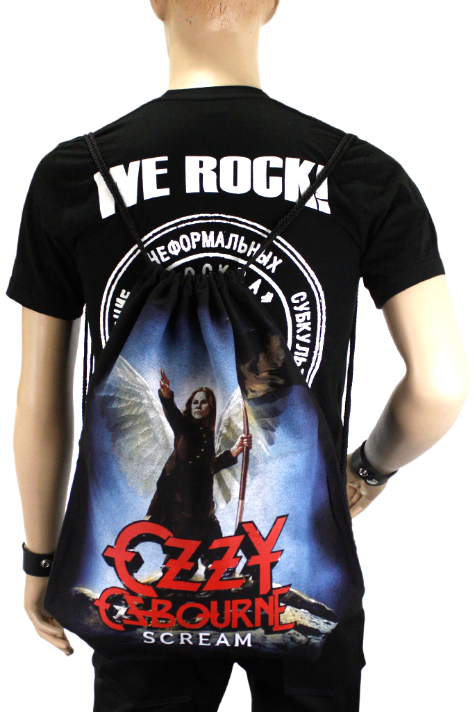 Мешок заплечный Ozzy Scream - фото 1 - rockbunker.ru