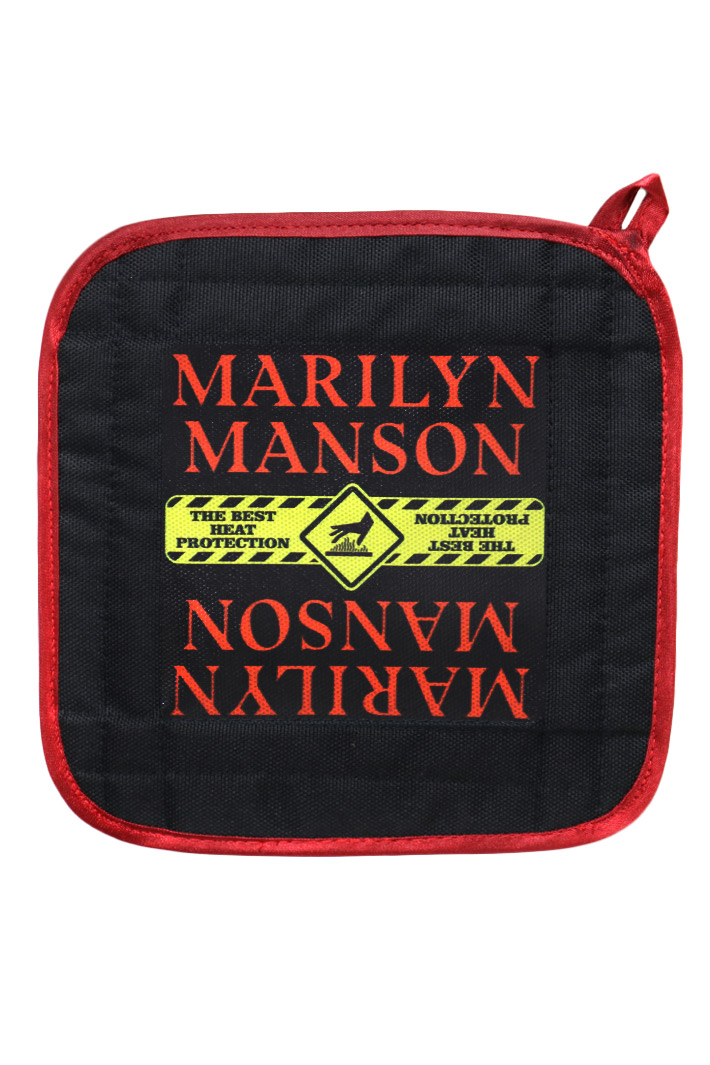 Кухонные прихватки RockMerch Marilyn Manson - фото 1 - rockbunker.ru
