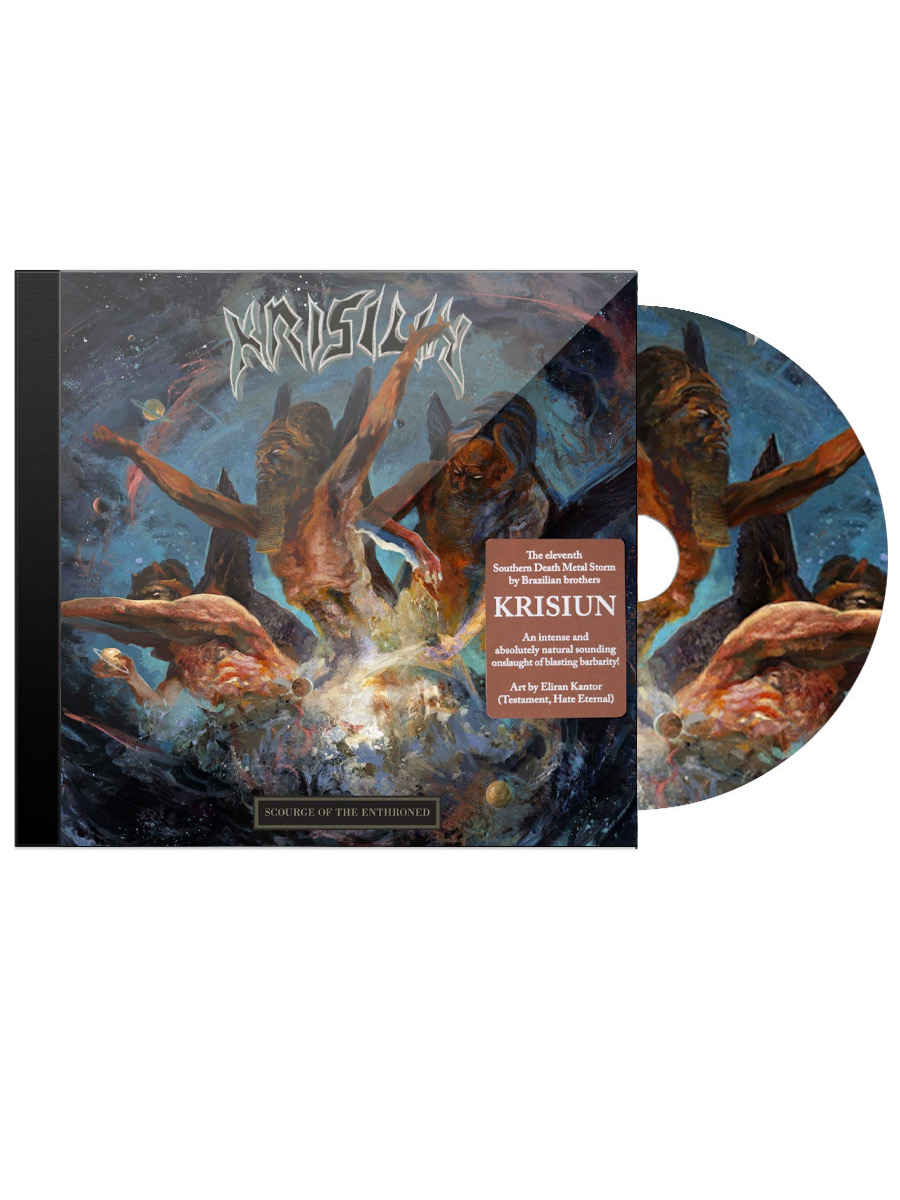 CD Диск Krisiun Scourge Of The Enthroned - фото 1 - rockbunker.ru
