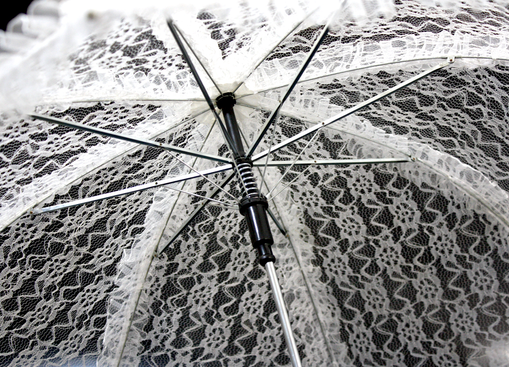 Зонт солнцезащитный белый - фото 5 - rockbunker.ru