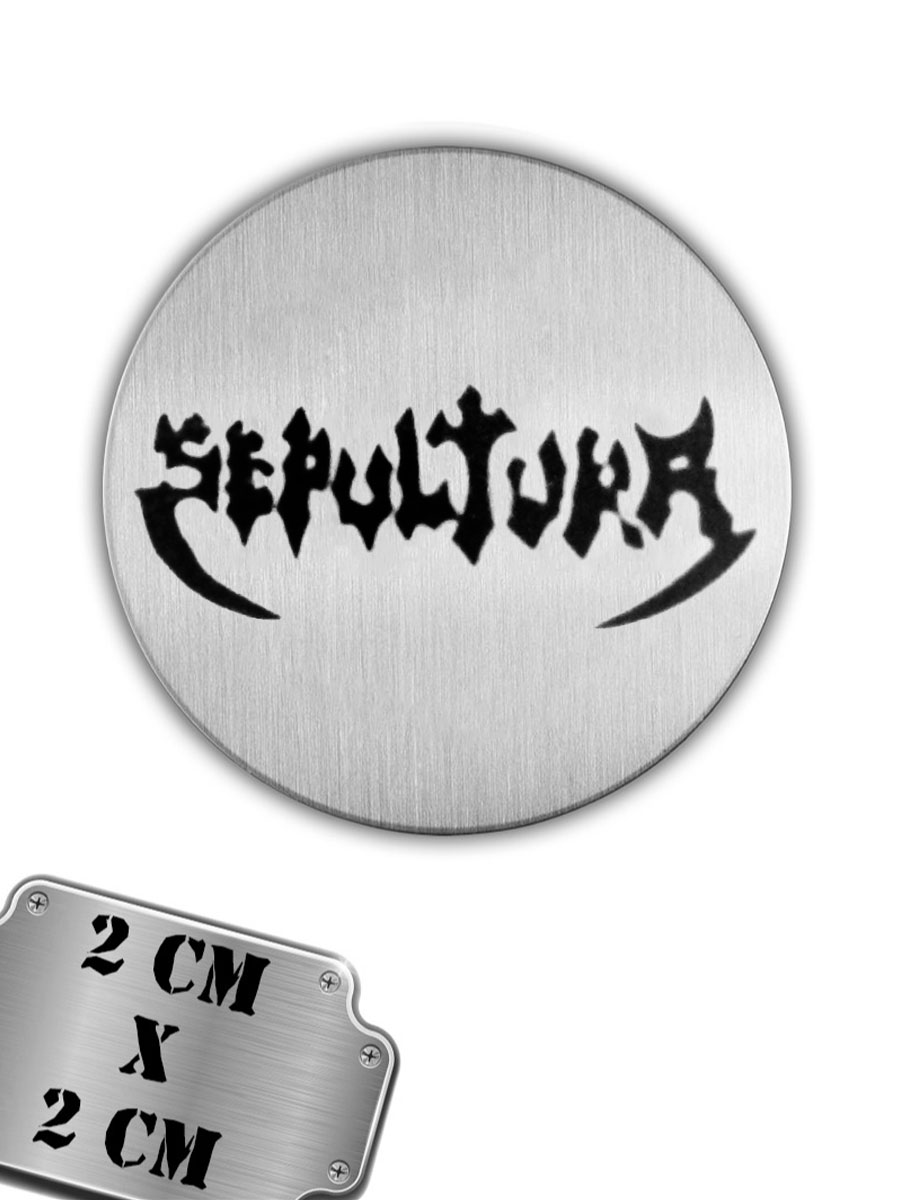 Значок-пин Sepultura - фото 1 - rockbunker.ru