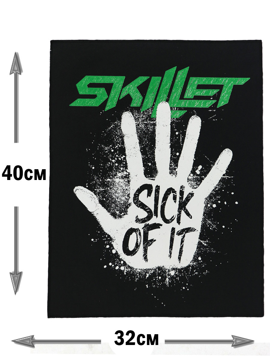 Нашивка Skillet - фото 2 - rockbunker.ru