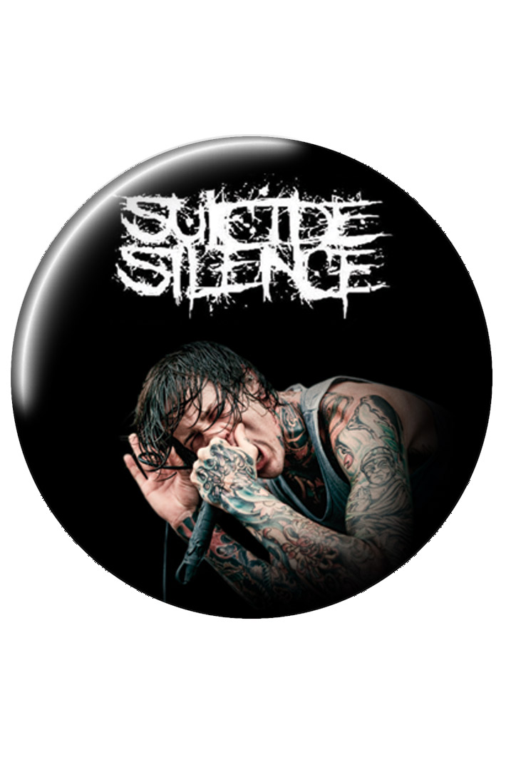 Значок RockMerch Suicide Silence - фото 1 - rockbunker.ru