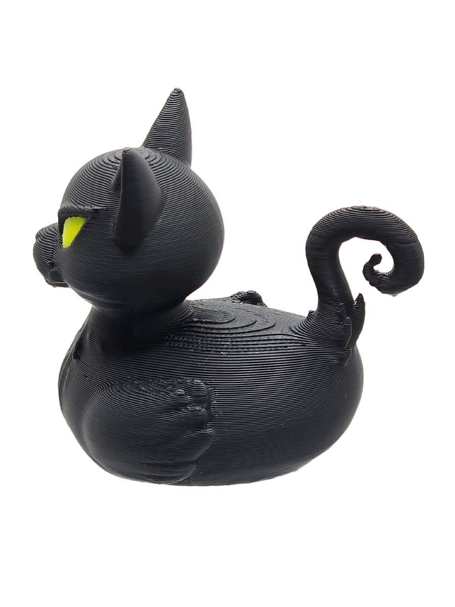 Статуэтка Уточка Кот - фото 2 - rockbunker.ru