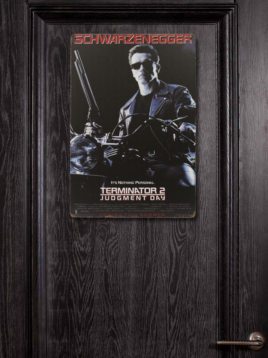 Табличка Terminator 2 - фото 3 - rockbunker.ru