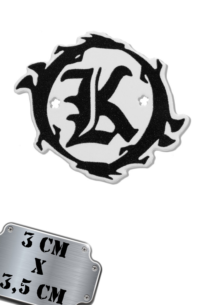 Значок-пин Кукрыниксы логотип - фото 1 - rockbunker.ru