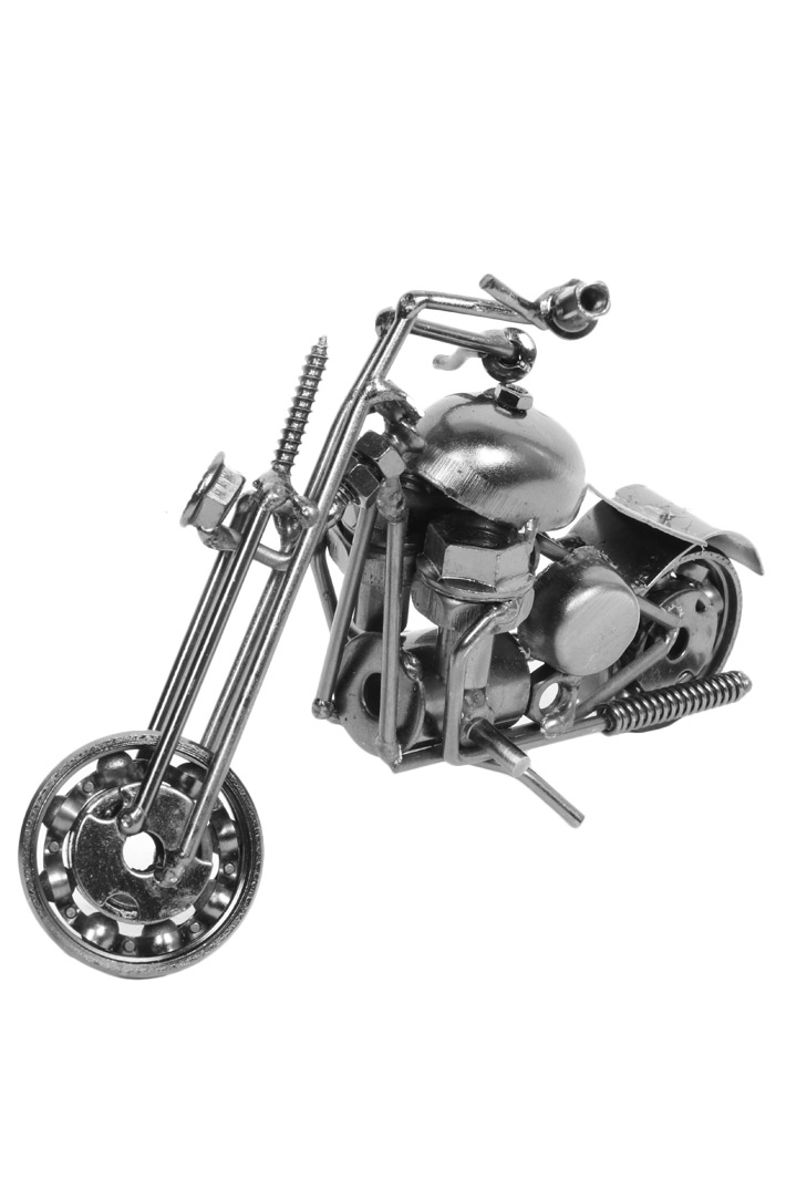 Сувенирная модель Мотоцикл ручной работы МРС021 - фото 2 - rockbunker.ru