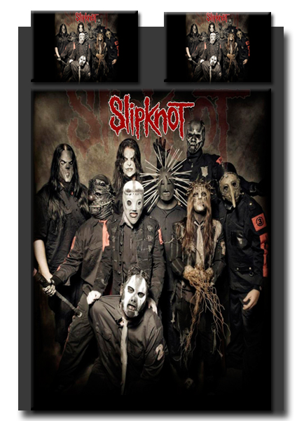 Постельное белье Slipknot - фото 1 - rockbunker.ru