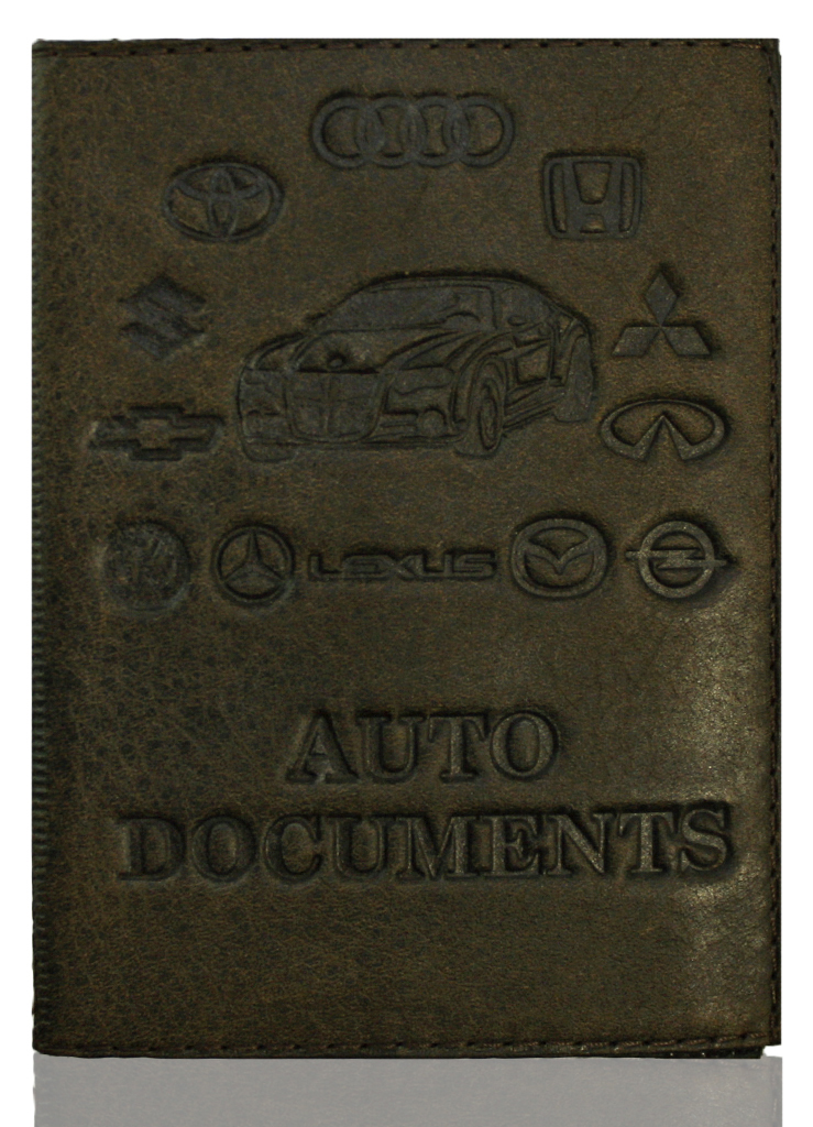 Обложка на водительские права Auto Documents Ни гвоздя Ни железа серая - фото 1 - rockbunker.ru
