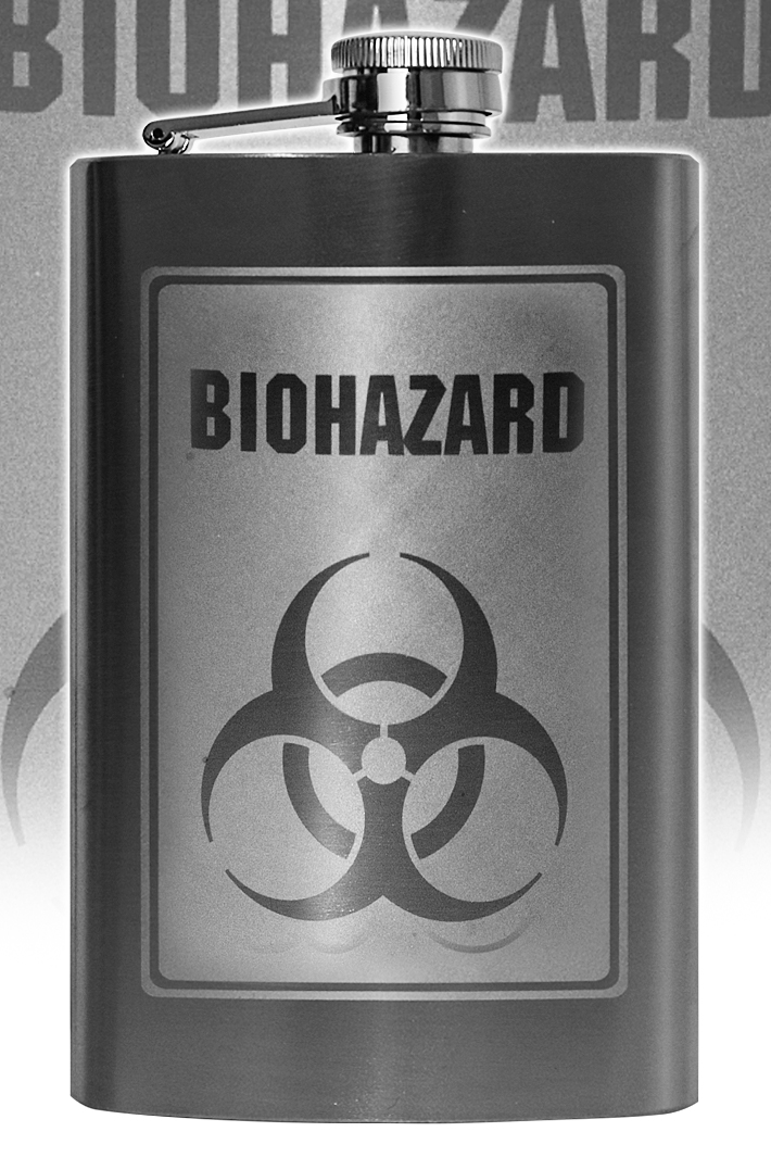 Фляга Biohazard - фото 1 - rockbunker.ru