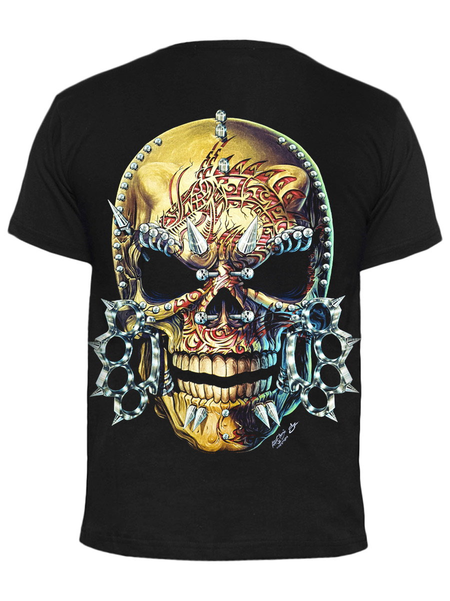 Футболка Rock Chang Skull of War - фото 2 - rockbunker.ru
