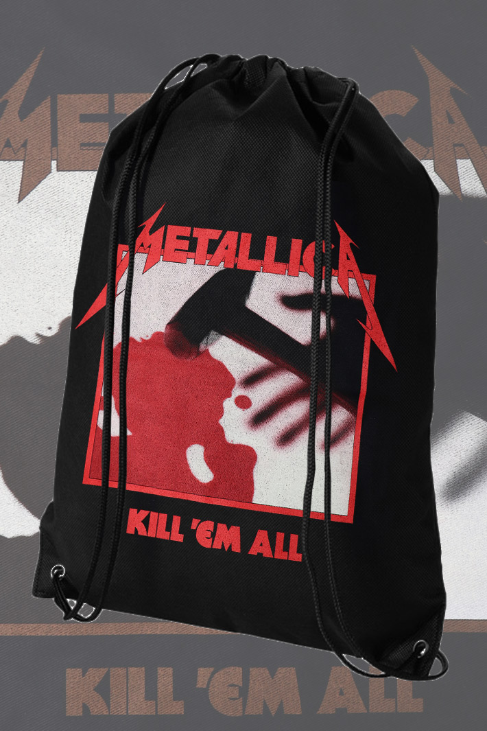 Мешок заплечный Metallica - фото 1 - rockbunker.ru