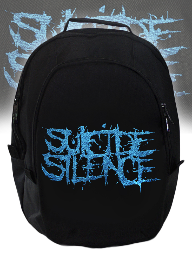 Рюкзак Suicide Silence текстильный - фото 1 - rockbunker.ru