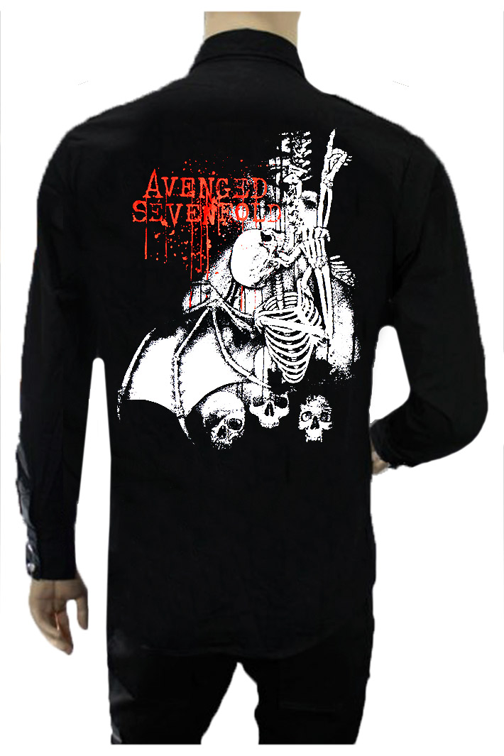 Рубашка Avanged Sevenfold - фото 2 - rockbunker.ru