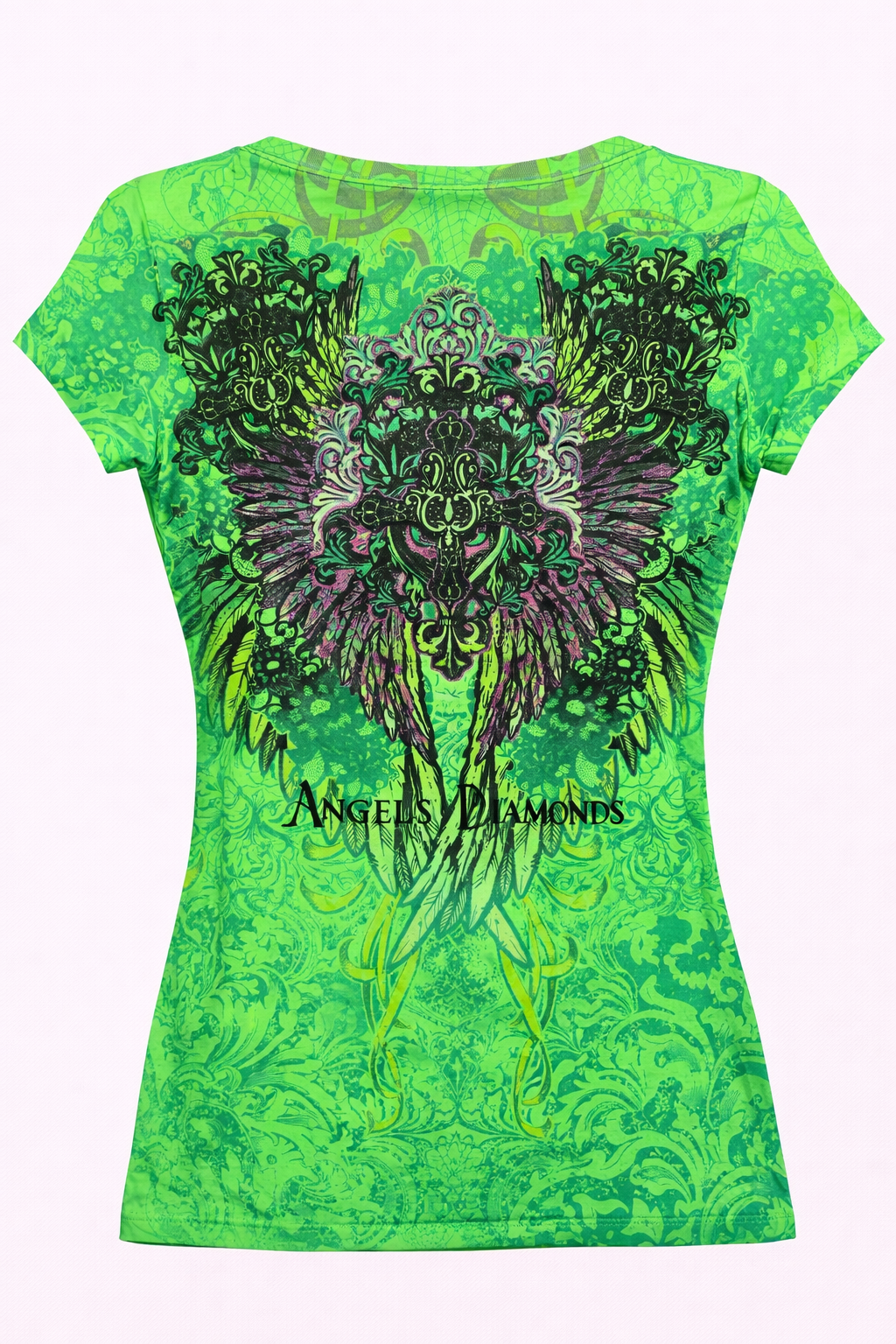 Футболка женская Xzavier IV7538LG-SE Wings - фото 2 - rockbunker.ru