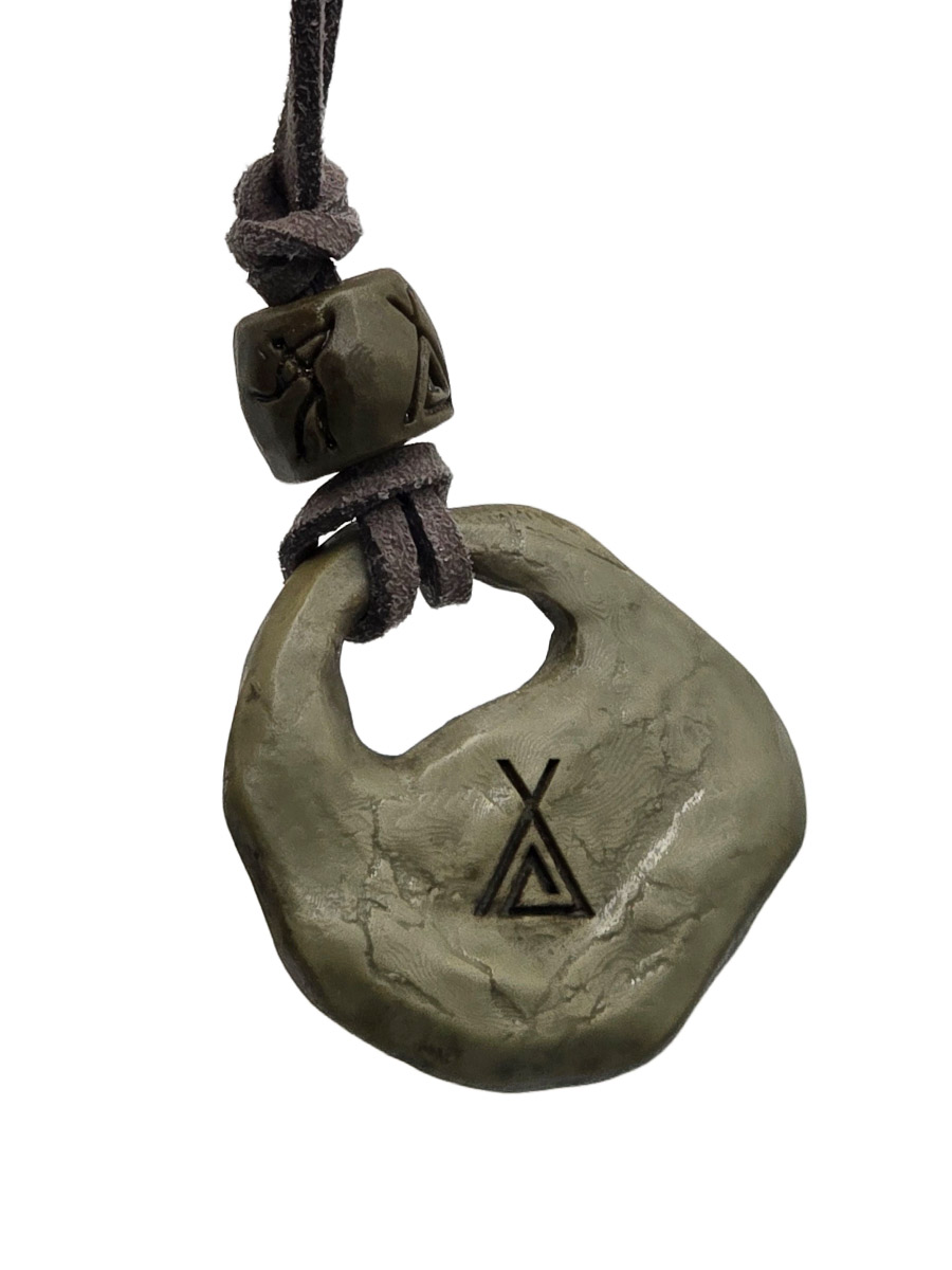 Кулон Наскальный Рисунок "Олени" - фото 2 - rockbunker.ru