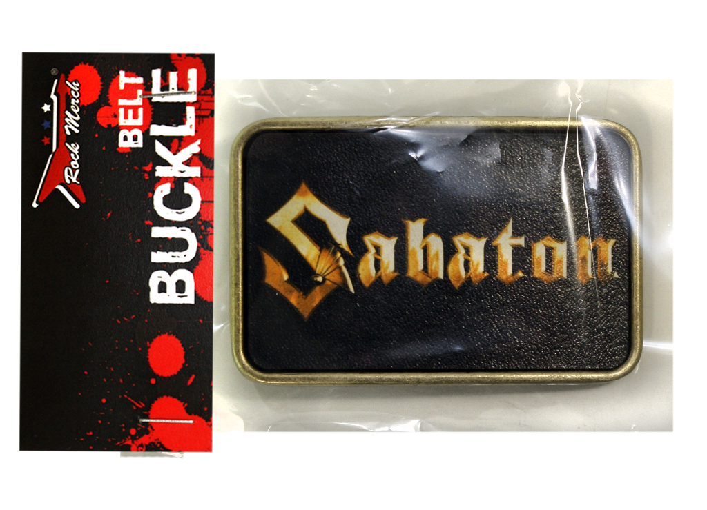 Пряжка RockMerch Sabaton - фото 3 - rockbunker.ru