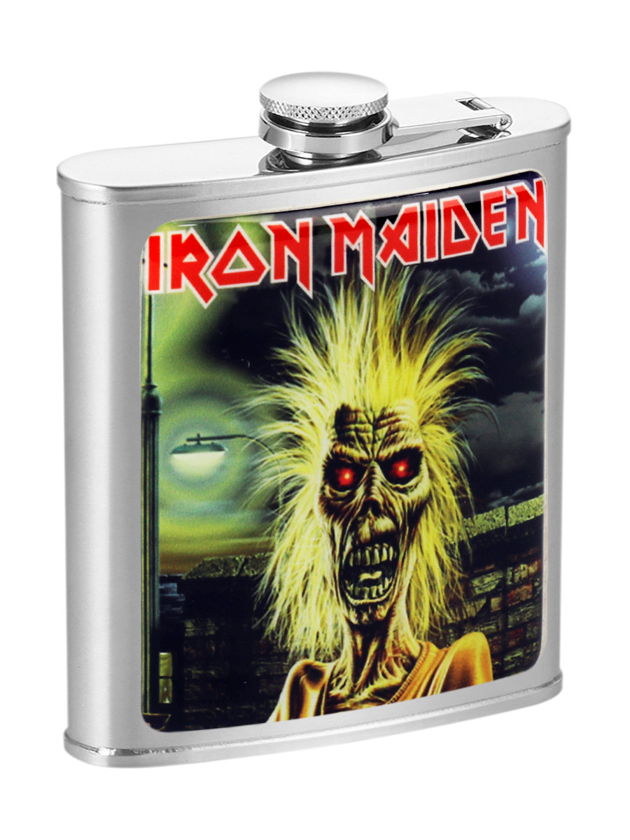 Фляга RockMerch Iron Maiden - фото 1 - rockbunker.ru