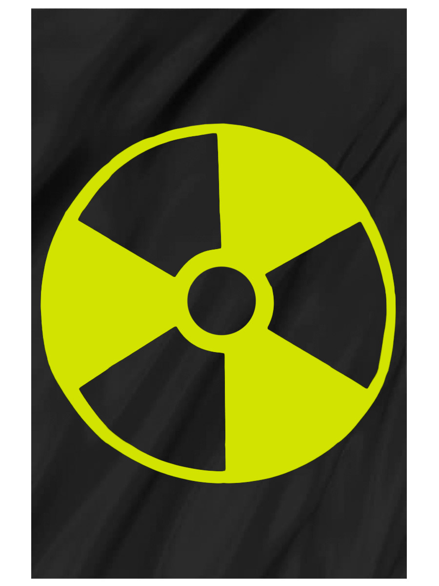 Флаг Радиация - фото 1 - rockbunker.ru