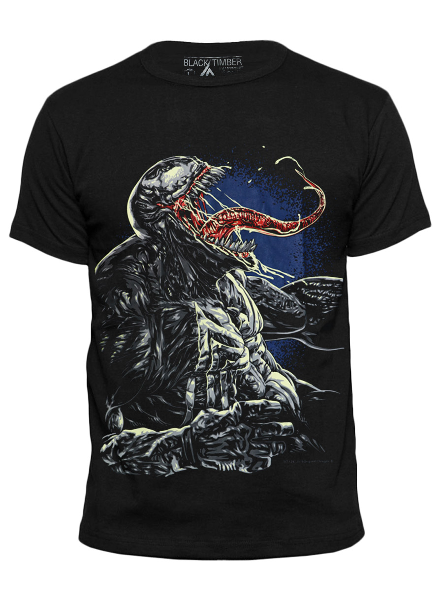 Футболка Black Timber Venom - фото 1 - rockbunker.ru