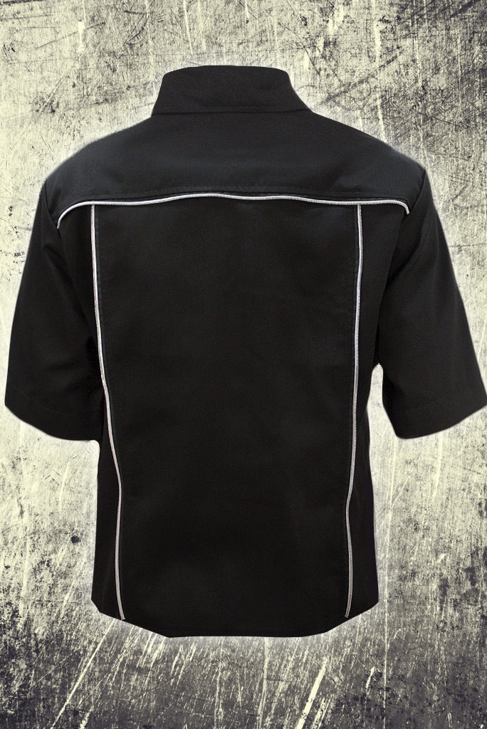 Рубашка Hacker 038 с короткими рукавами - фото 2 - rockbunker.ru