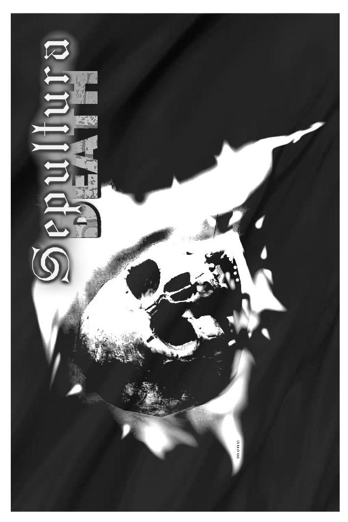 Флаг Sepultura Death - фото 1 - rockbunker.ru