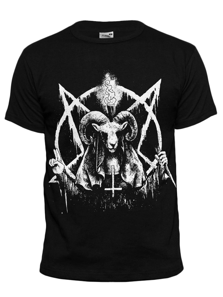 Футболка Baphomet - фото 1 - rockbunker.ru