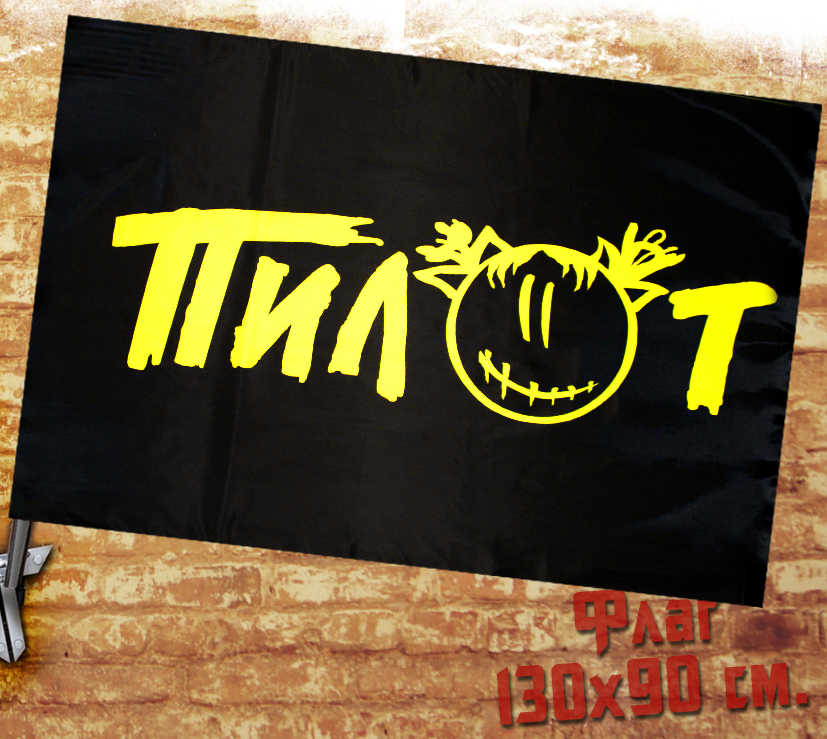 Флаг Пилот - фото 1 - rockbunker.ru