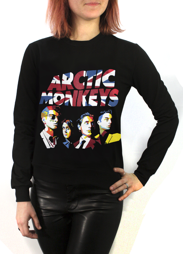 Свитшот RockMerch Arctic Monkeys - фото 1 - rockbunker.ru