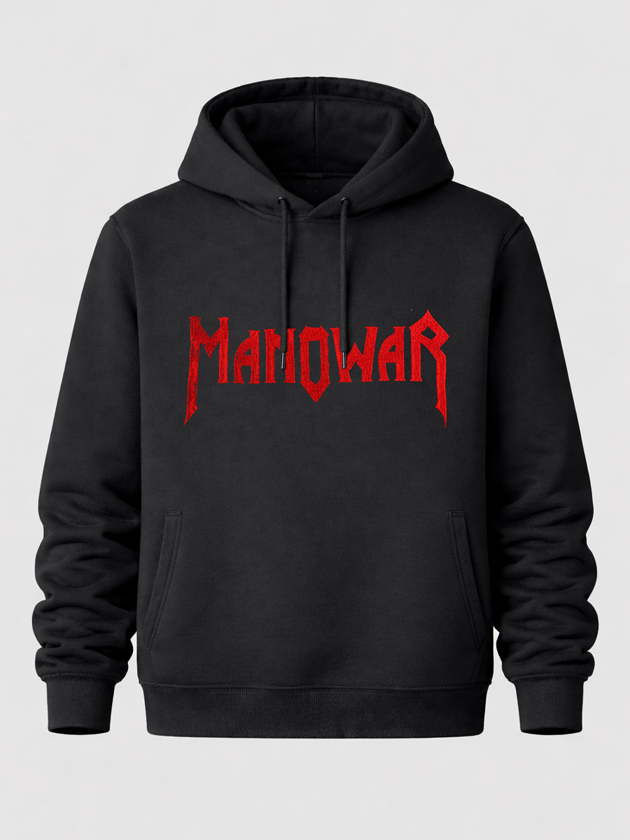 Толстовка RockMerch Manowar - фото 1 - rockbunker.ru