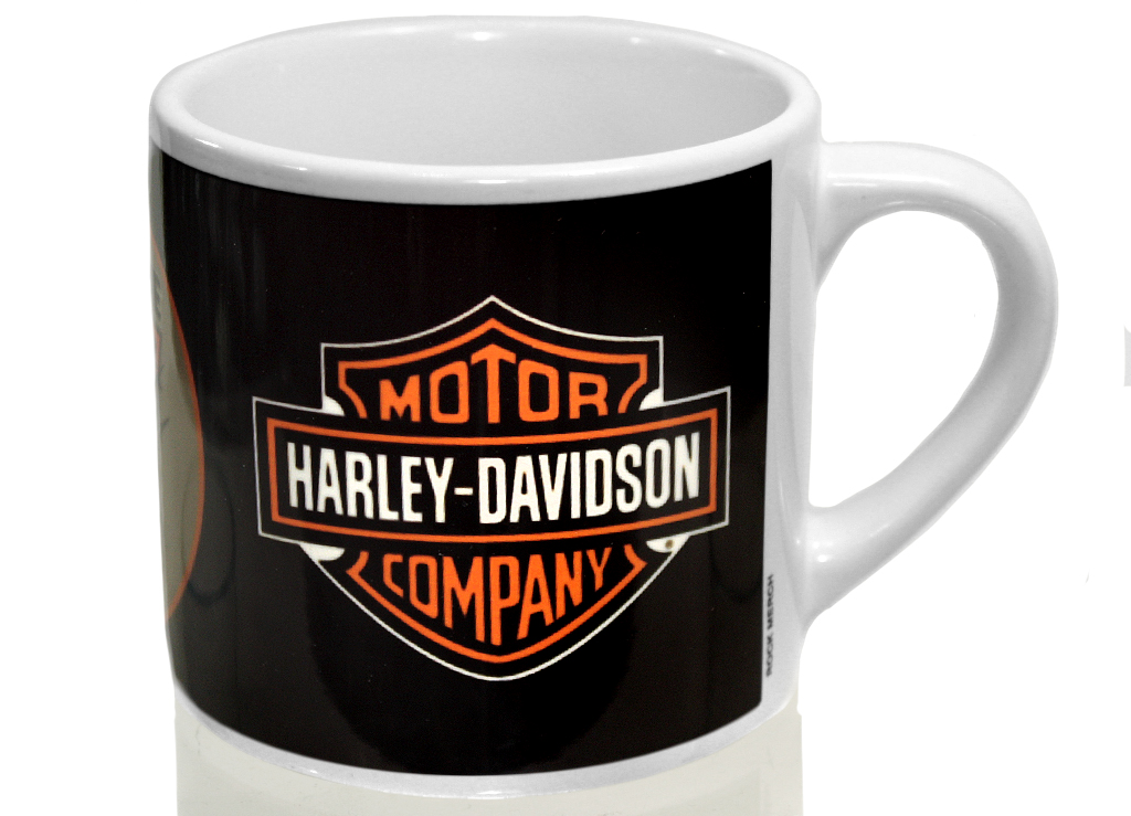 Чашка кофейная RockMerch Harley-Davidson - фото 3 - rockbunker.ru