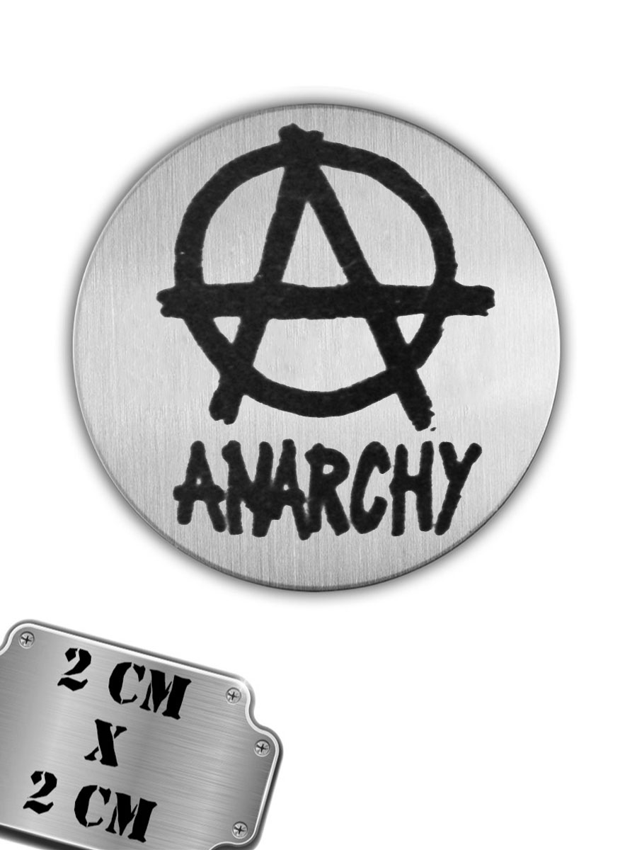 Значок-пин Anarchy - фото 1 - rockbunker.ru