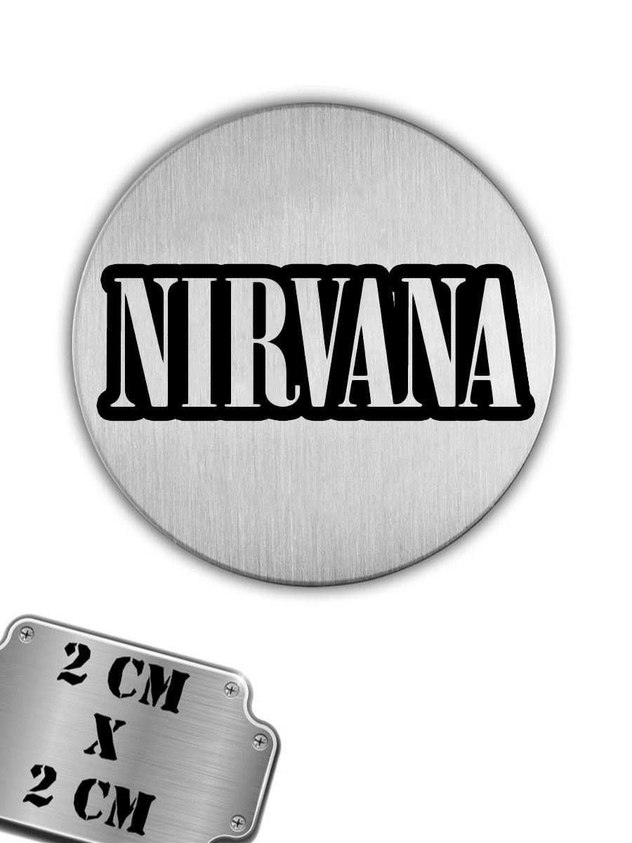 Значок-пин Nirvana - фото 1 - rockbunker.ru