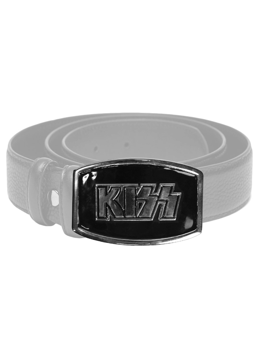 Пряжка Kiss - фото 1 - rockbunker.ru