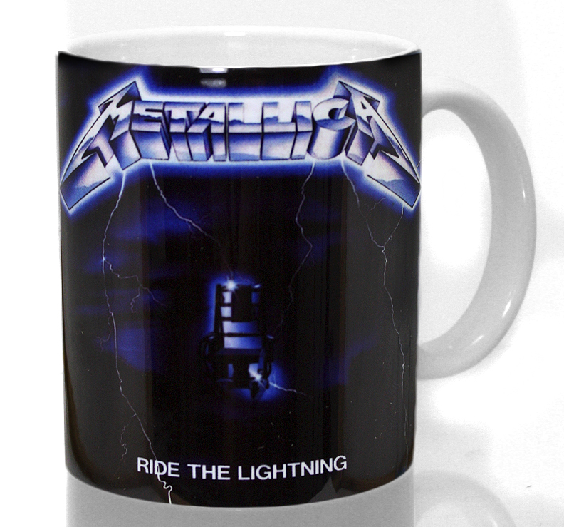 Кружка Metallica Ride the Lightning - фото 2 - rockbunker.ru