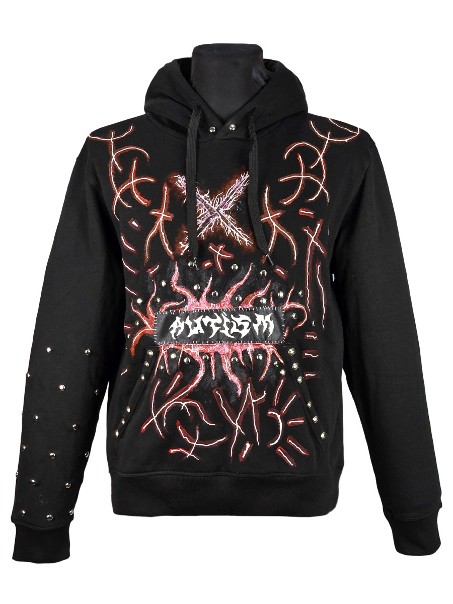 Толстовка кастомная Noise - фото 1 - rockbunker.ru