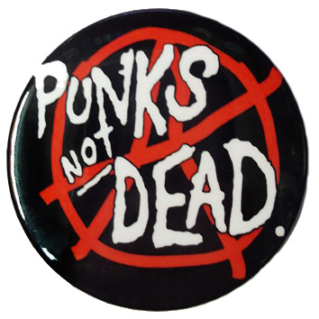 Значок RockMerch Анархия punks not Dead - фото 1 - rockbunker.ru