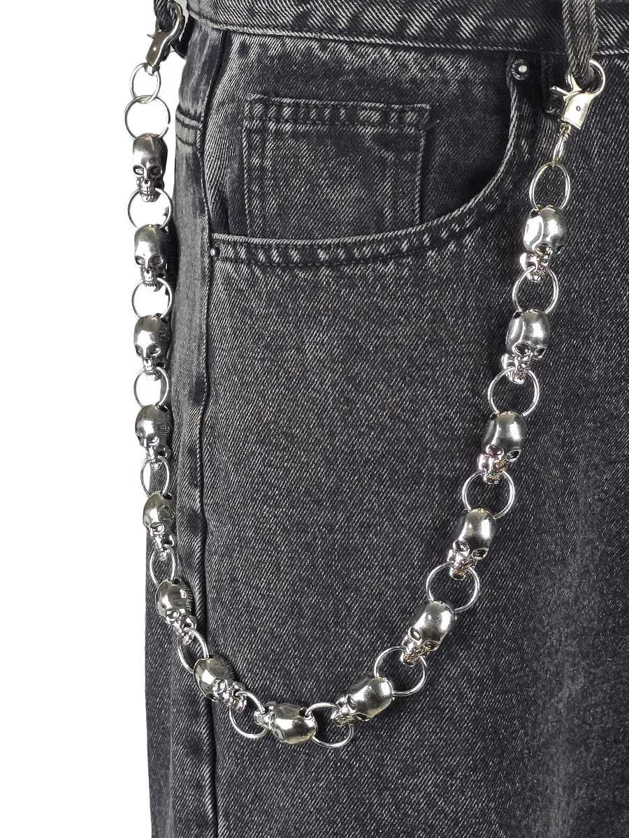 Цепь декоративная Черепа - фото 1 - rockbunker.ru