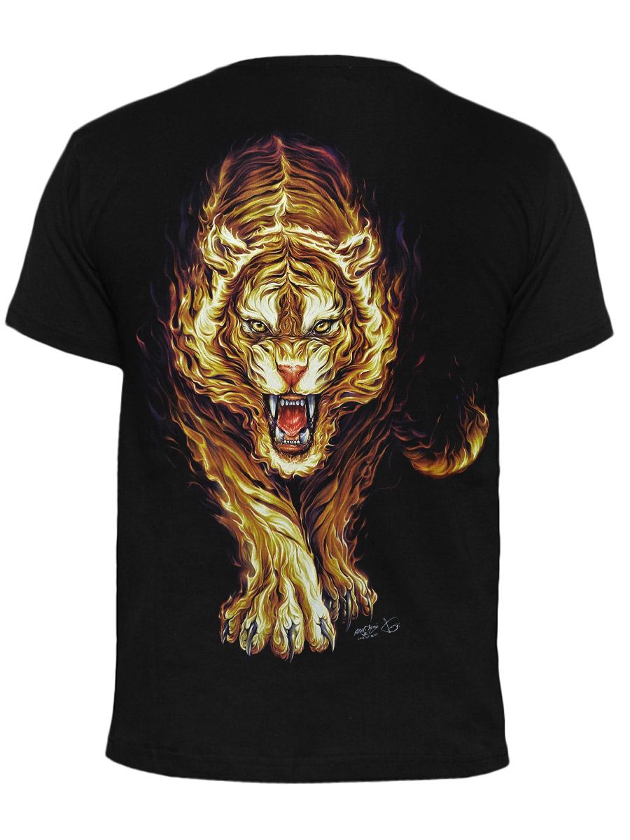 Футболка Rock Chang Огненный Лев - фото 2 - rockbunker.ru