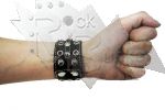 Часы наручные Джек с цепочкой на ремешке - фото 2 - rockbunker.ru