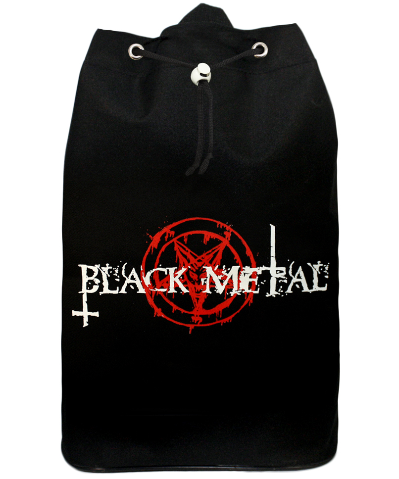 Торба Black Metal текстильная - фото 1 - rockbunker.ru